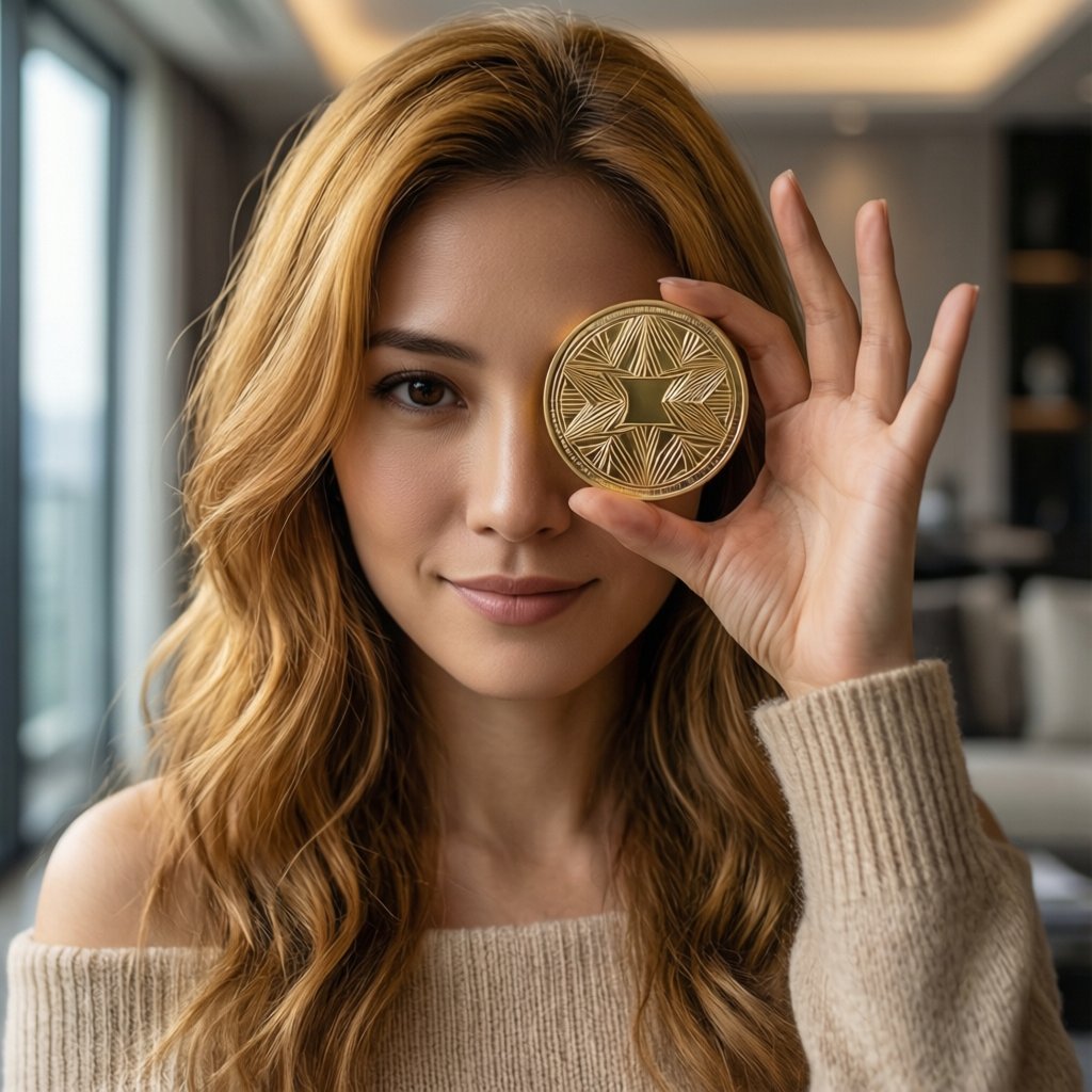 1INCH (1INCH) — gold cryptocurrency coin price illustration