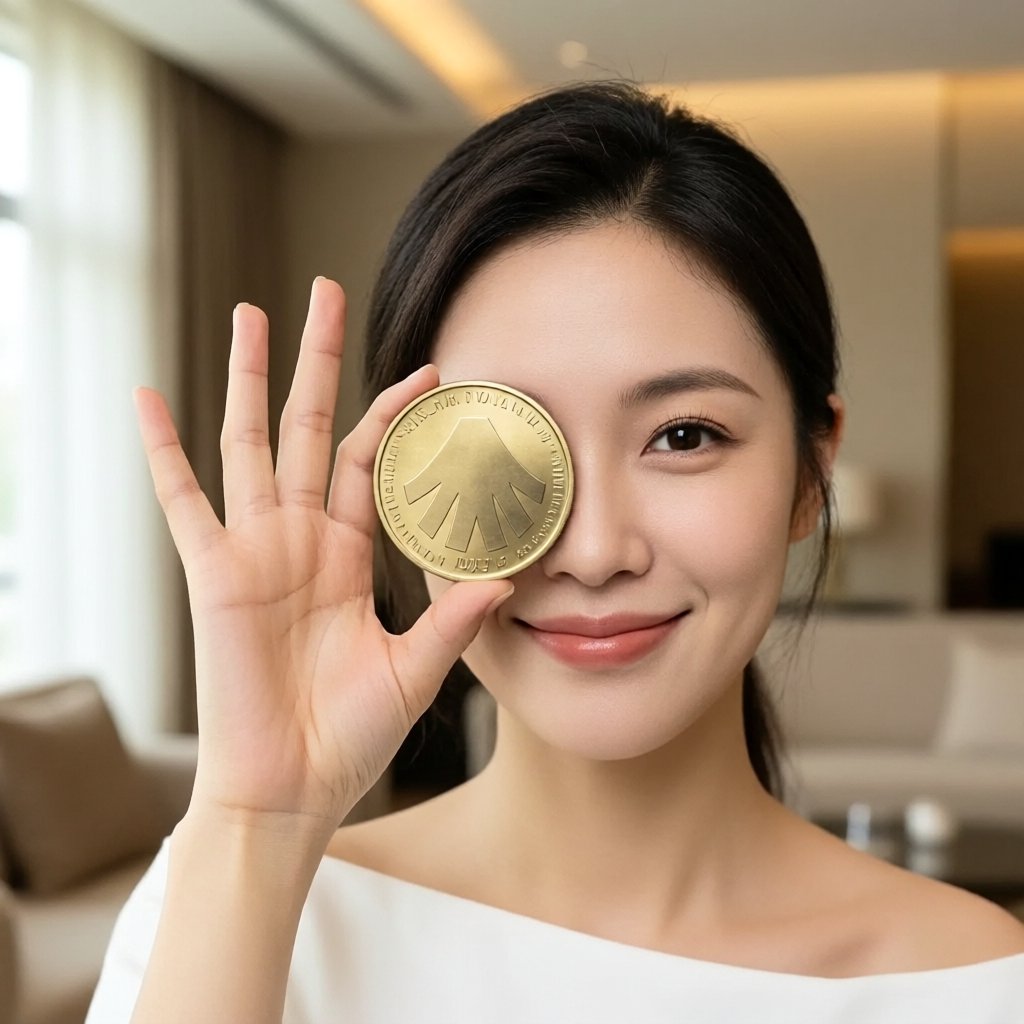 Allora (ALLO) — gold cryptocurrency coin price illustration