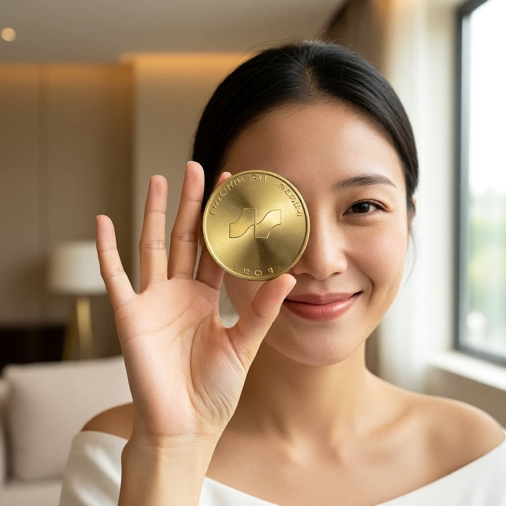 Avantis (AVNT) — gold cryptocurrency coin price illustration