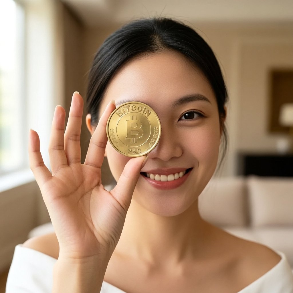 Bitcoin Pro (BTCP) — gold cryptocurrency coin price illustration