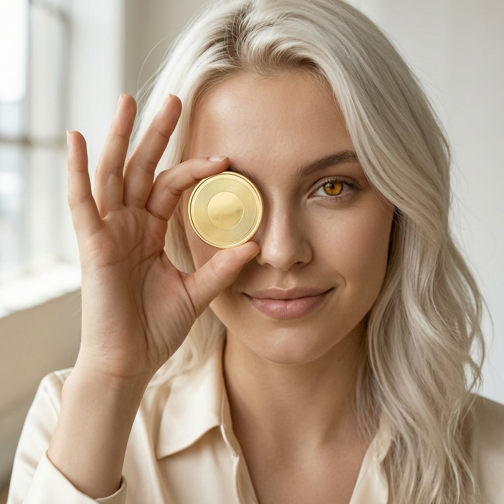 Compound (COMP) — gold cryptocurrency coin price illustration
