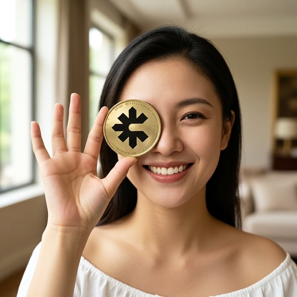 ONEchain (ONE) — gold cryptocurrency coin price illustration
