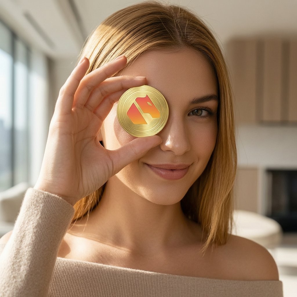 Derive (DRV) — gold cryptocurrency coin price illustration