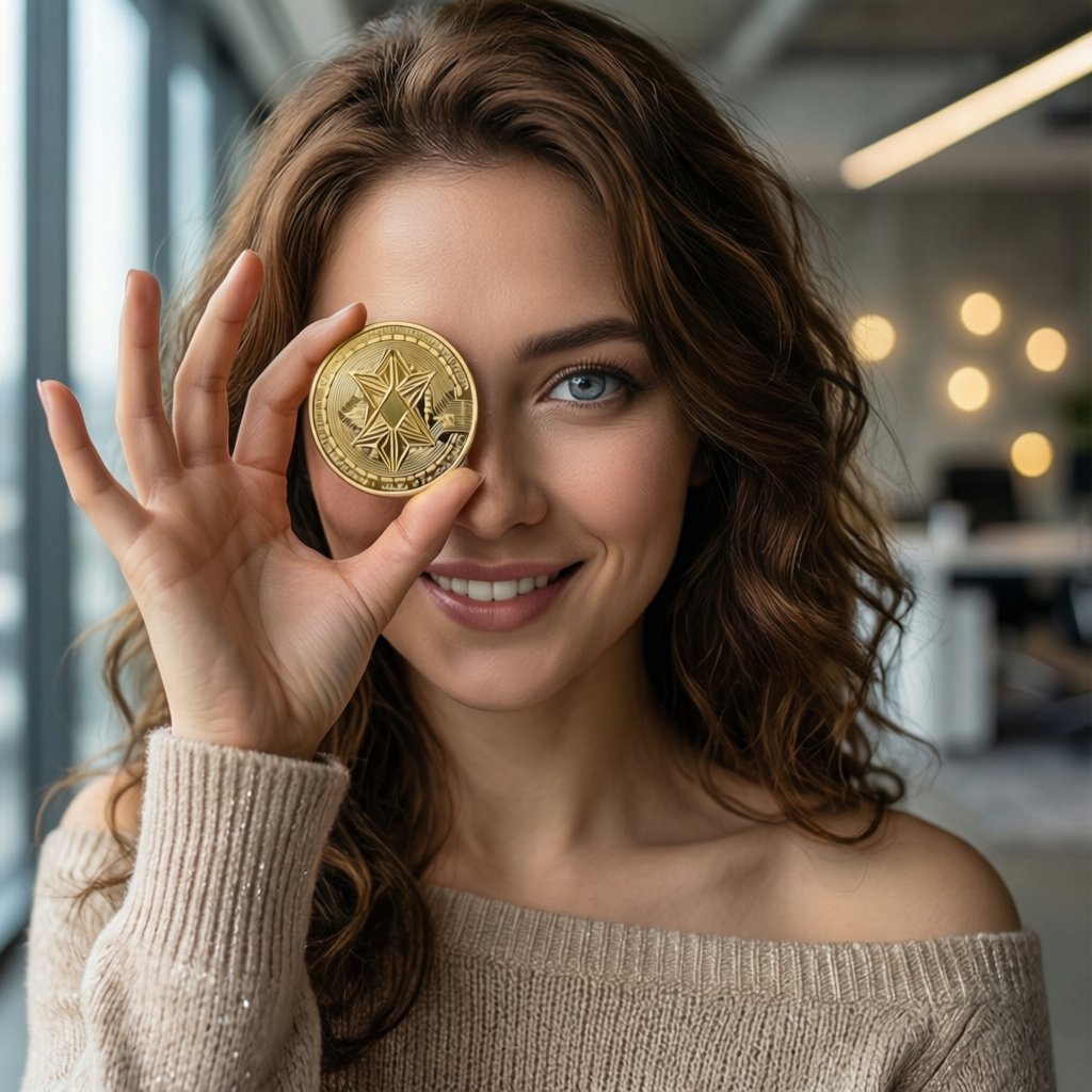 eCash (XEC) — gold cryptocurrency coin price illustration