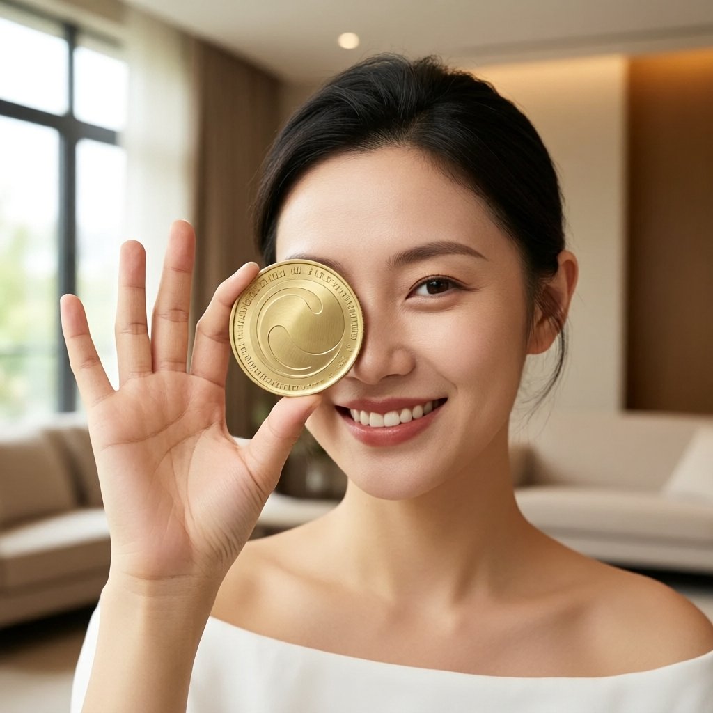 Enso (ENSO) — gold cryptocurrency coin price illustration