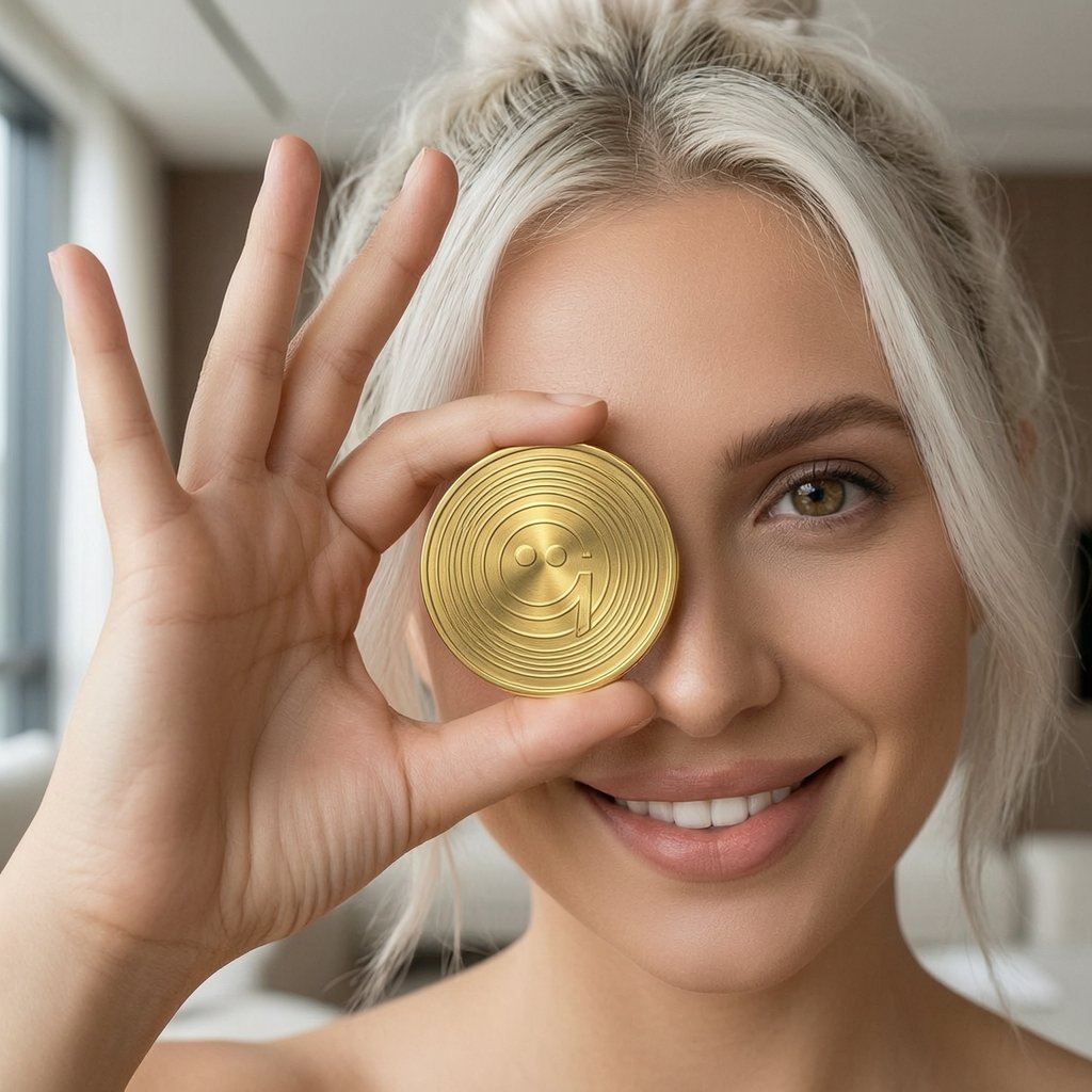 GHO (GHO) — gold cryptocurrency coin price illustration