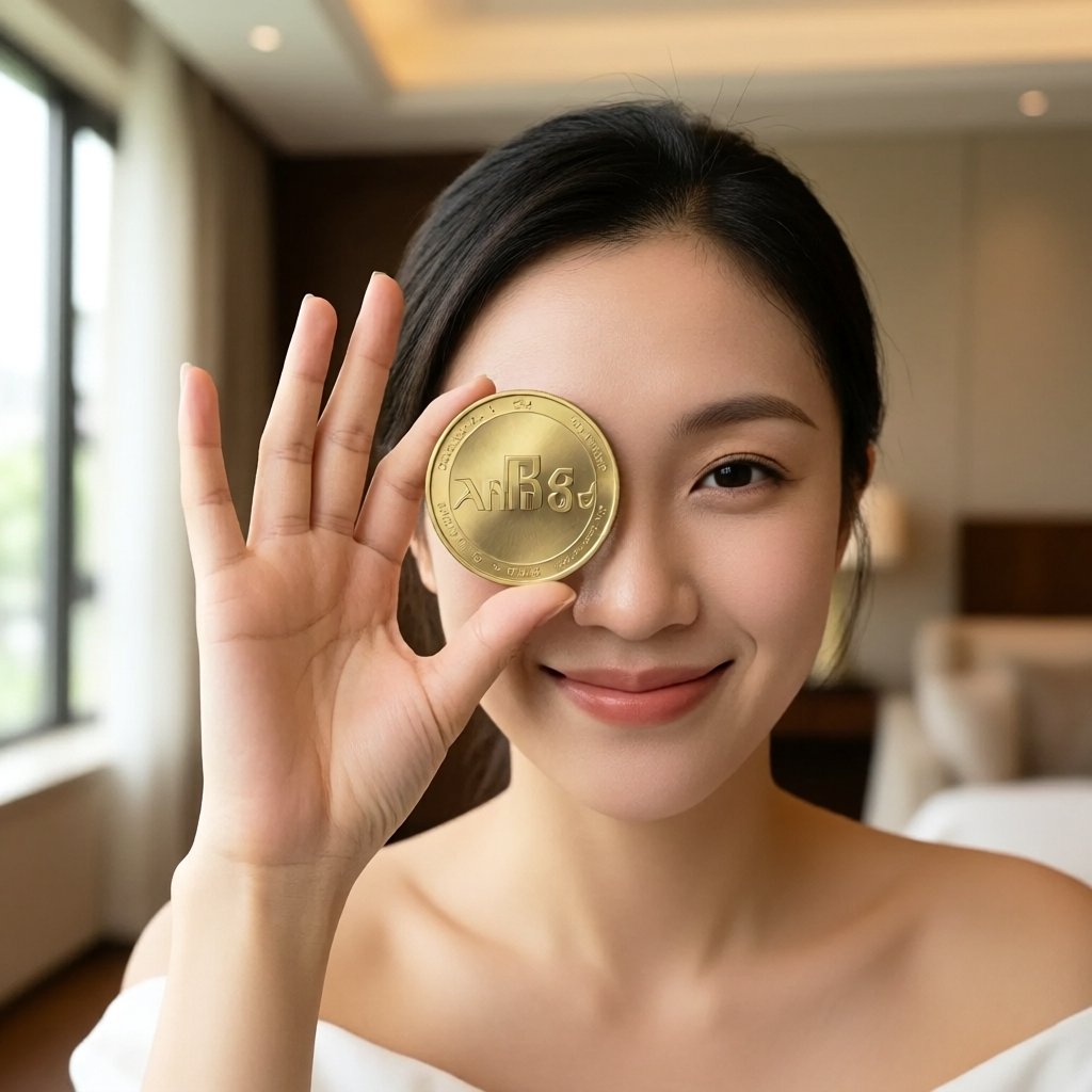 Halo (HALO) — gold cryptocurrency coin price illustration