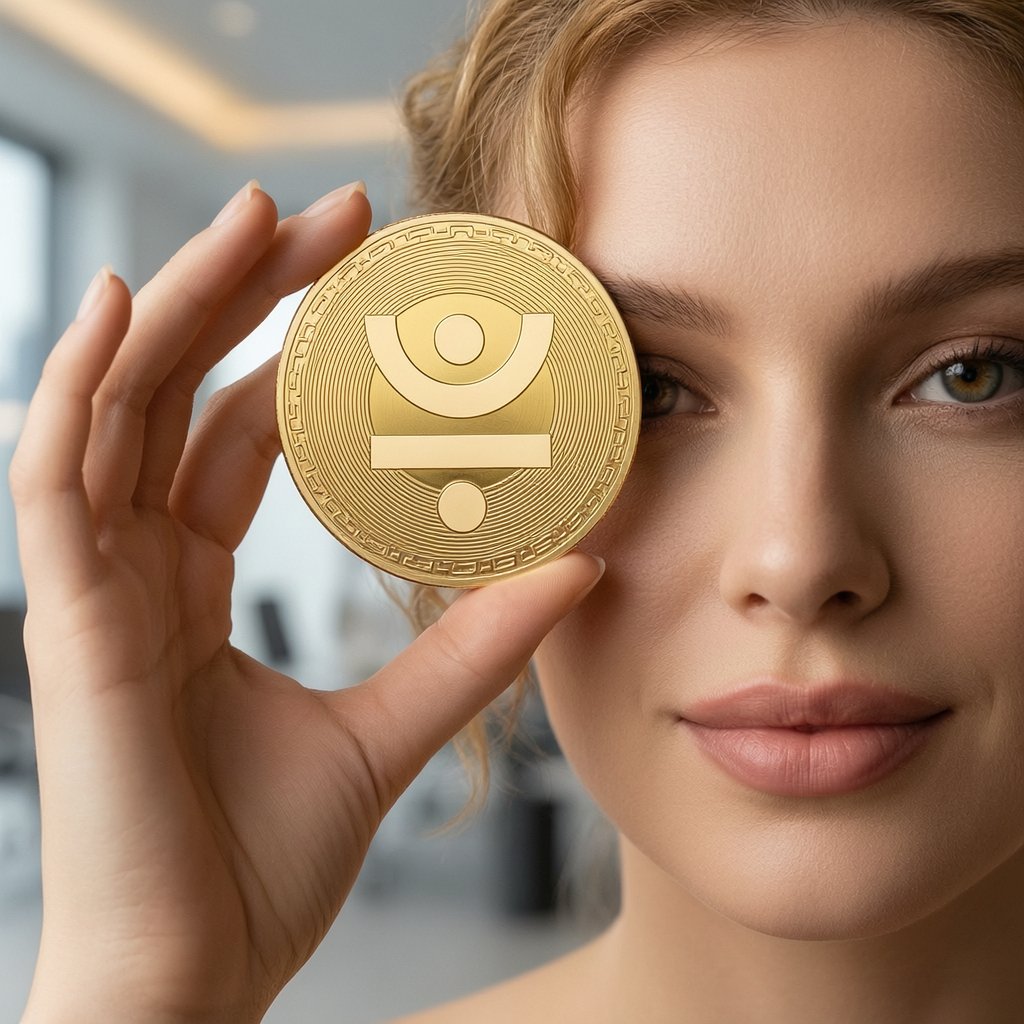 JUST (JST) — gold cryptocurrency coin price illustration