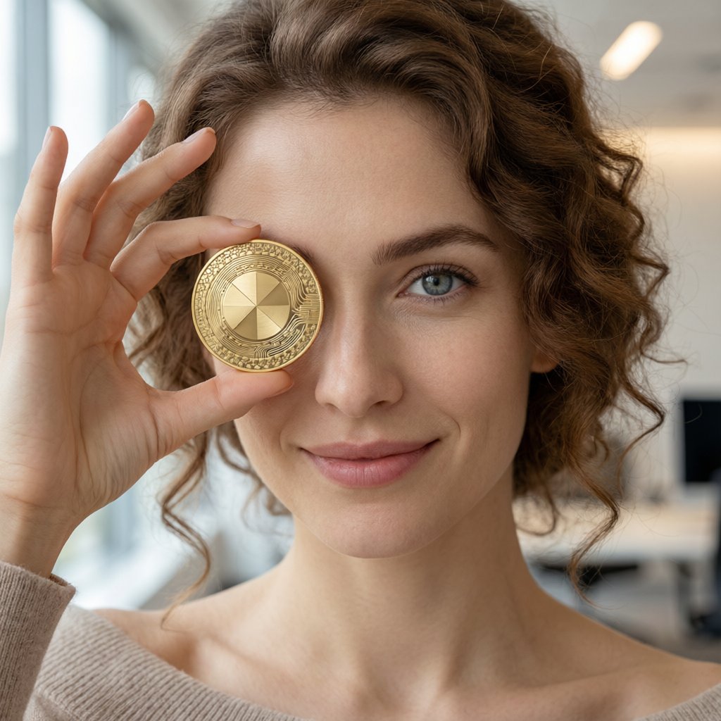 LEO Token (LEO) — gold cryptocurrency coin price illustration