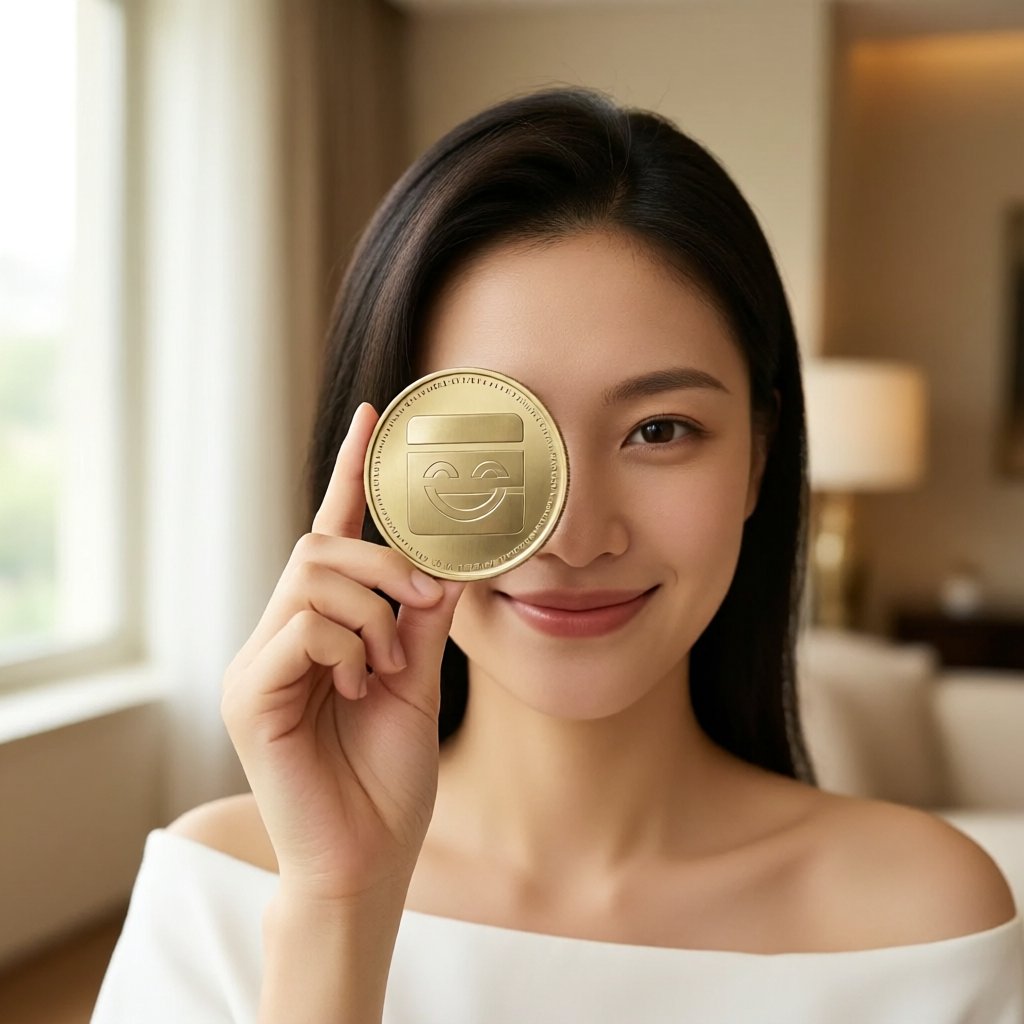 Mask Network (MASK) — gold cryptocurrency coin price illustration