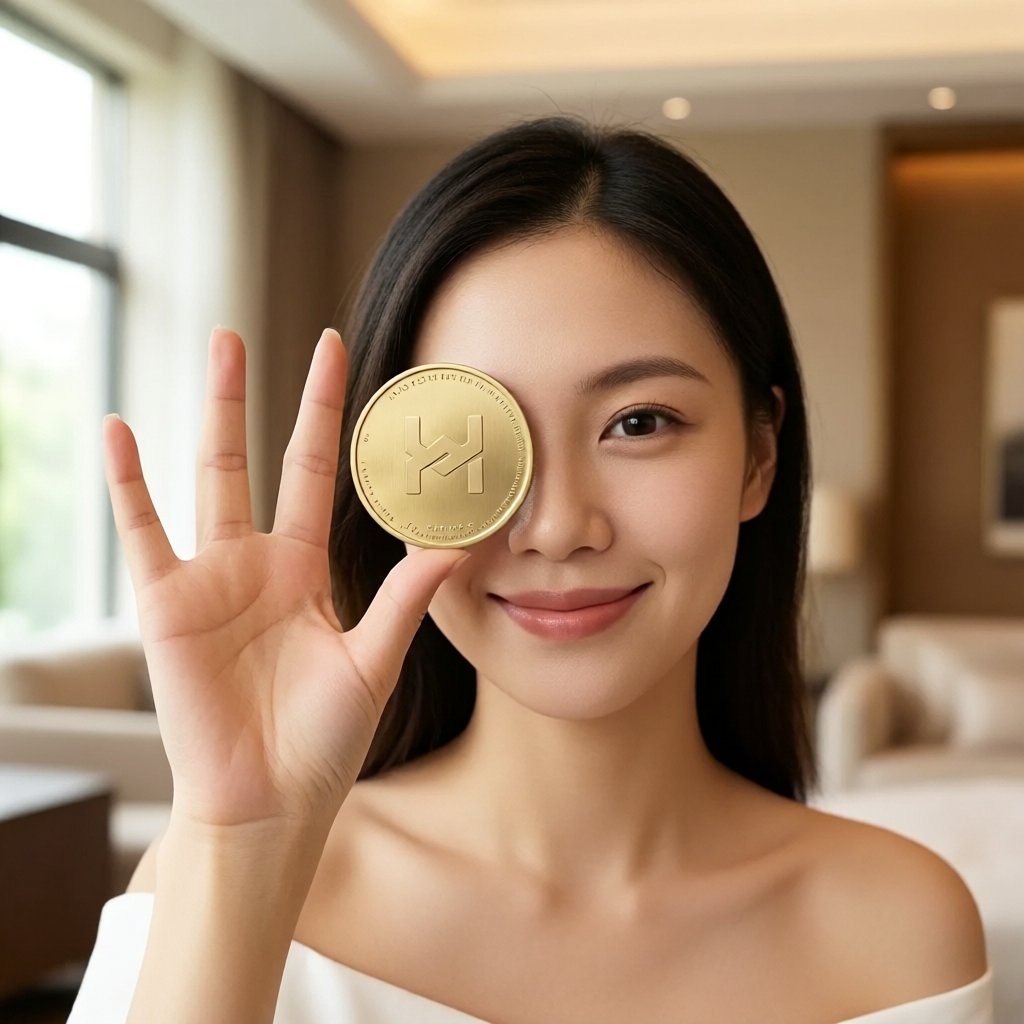 Midas mHYPER (MHYPER) — gold cryptocurrency coin price illustration