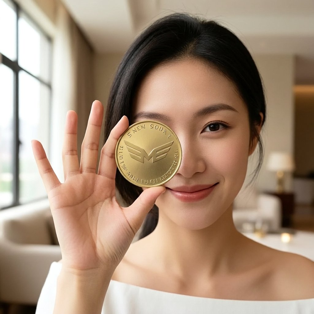 Morpheus AI (MOR) — gold cryptocurrency coin price illustration