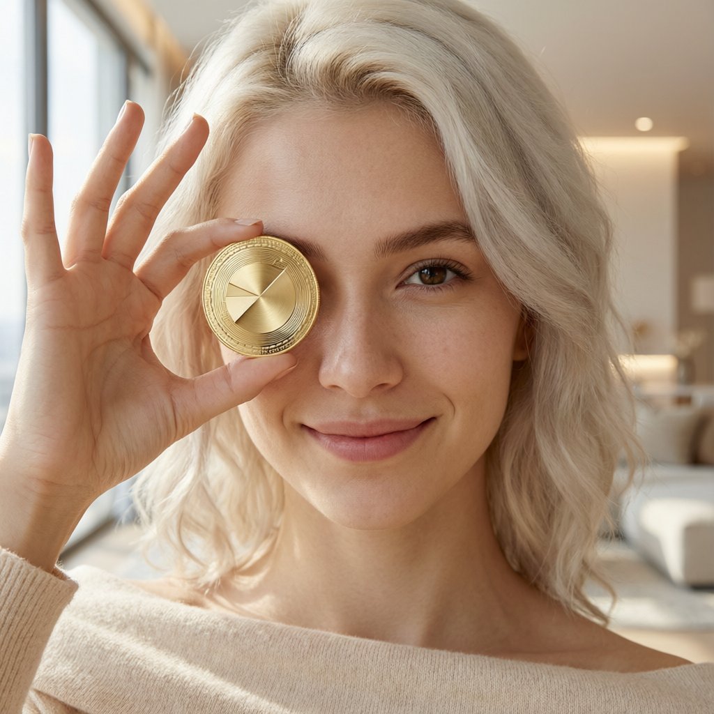 NEAR Protocol (NEAR) — gold cryptocurrency coin price illustration