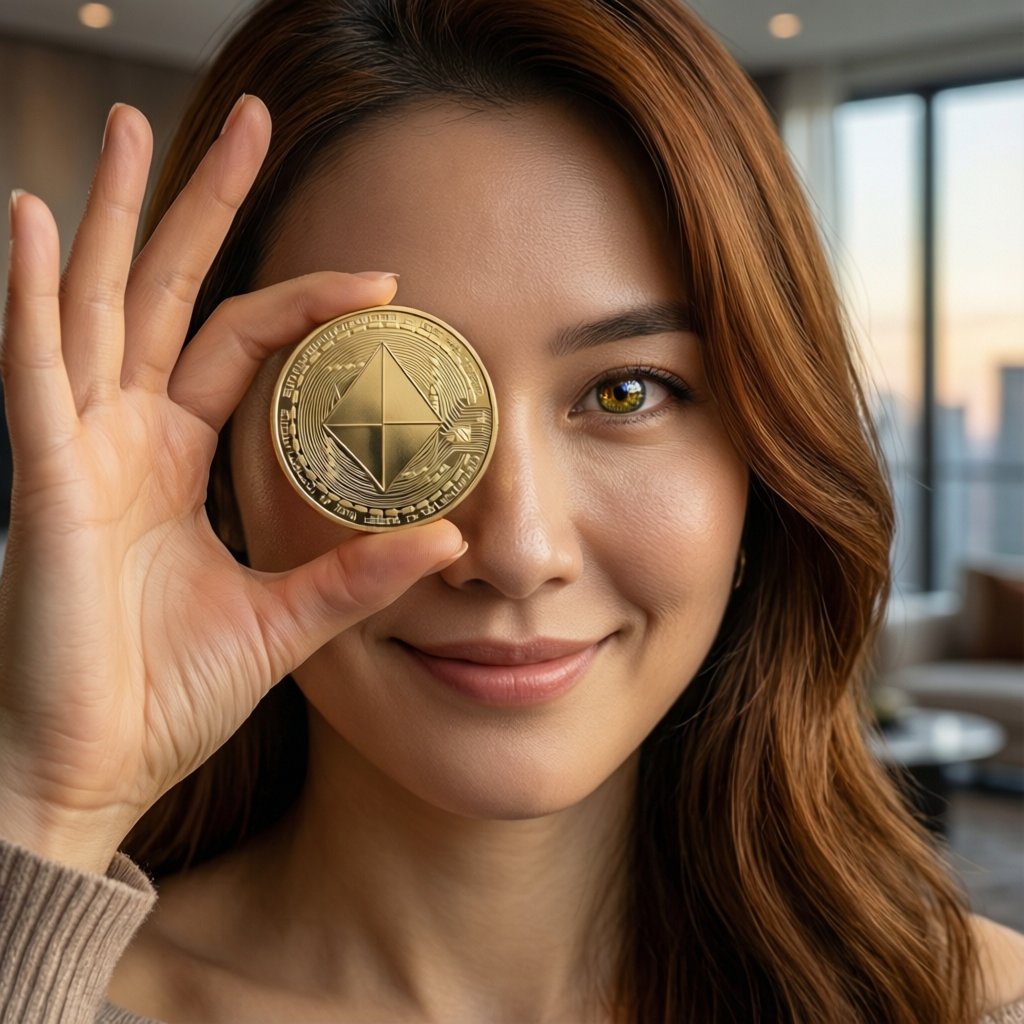 NEO (NEO) — ілюстрація золотої крипто-монети та ціни