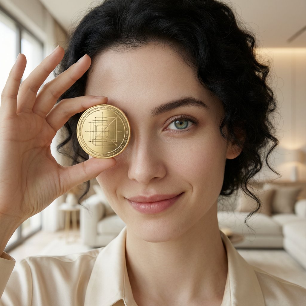Ondo US Dollar Yield (USDY) — gold cryptocurrency coin price illustration