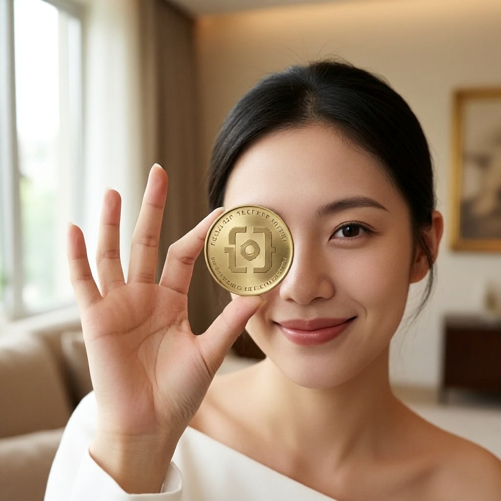 ORDI (ORDI) — gold cryptocurrency coin price illustration