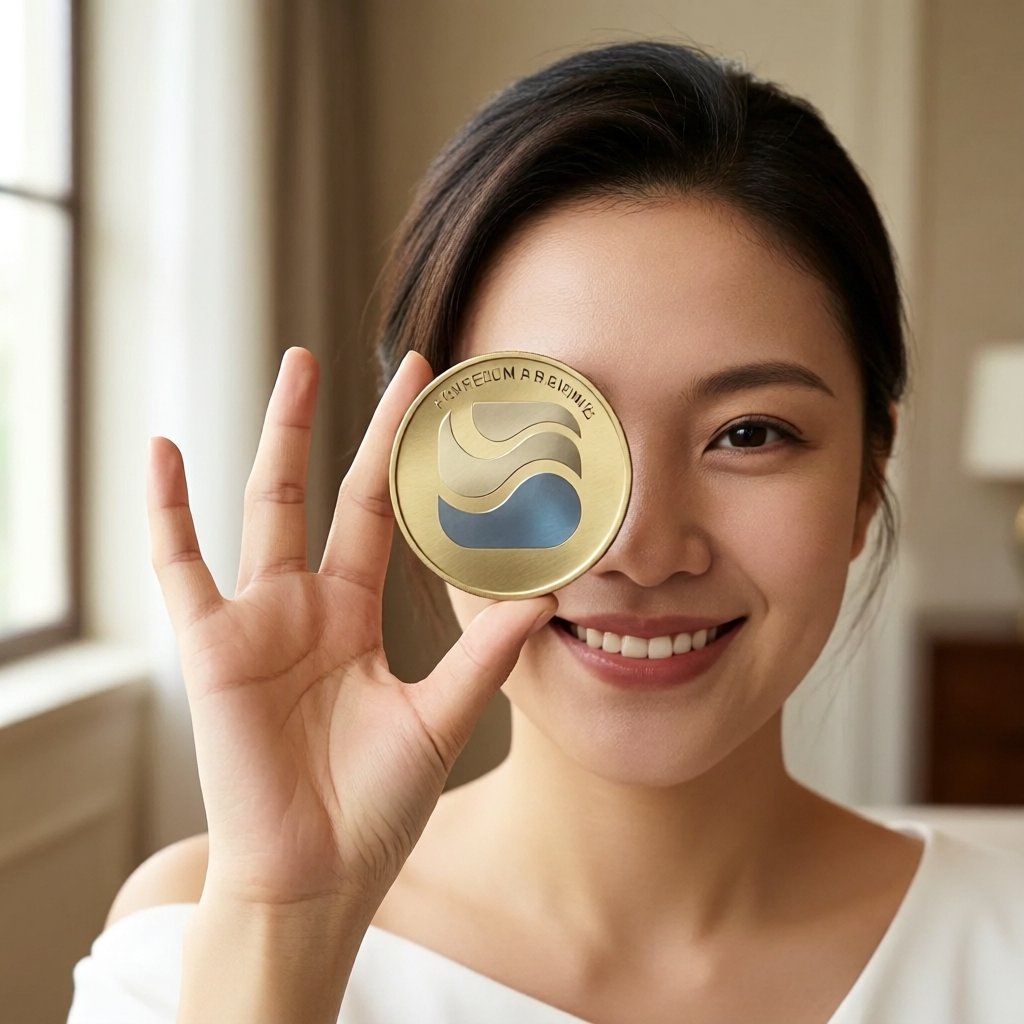 River (RIVER) — gold cryptocurrency coin price illustration