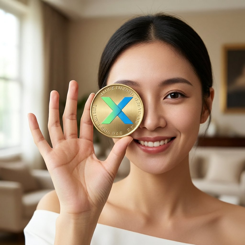 ROLL (ROLL) — gold cryptocurrency coin price illustration