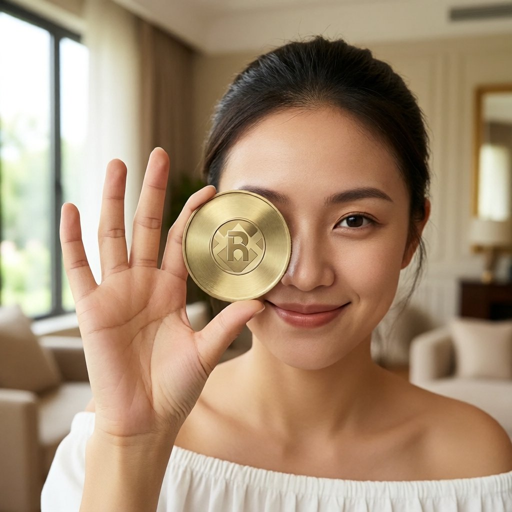 Roundhill Memory ETF (bStocks Tokenized Stock) (DRAMB) — gold cryptocurrency coin price illustration