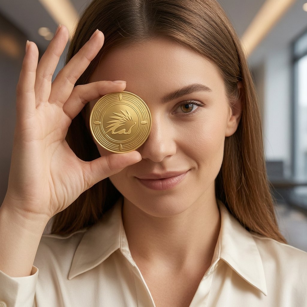 Spiko US T-Bills Money Market Fund (USTBL) — gold cryptocurrency coin price illustration
