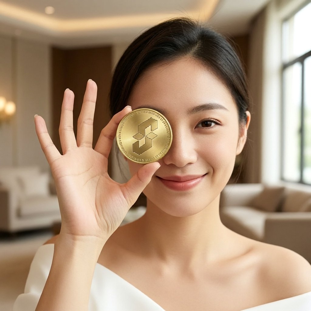 Succinct (PROVE) — gold cryptocurrency coin price illustration