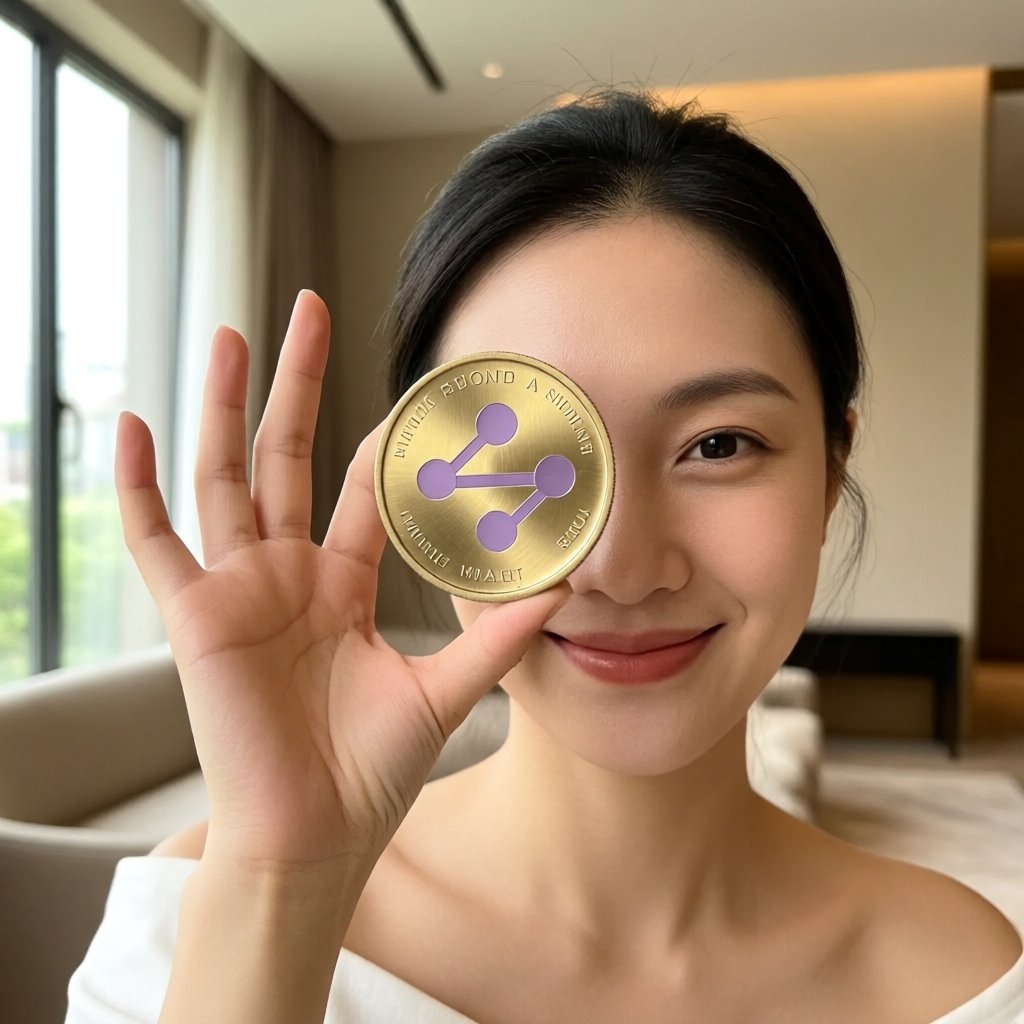 Synapse (SYN) — gold cryptocurrency coin price illustration