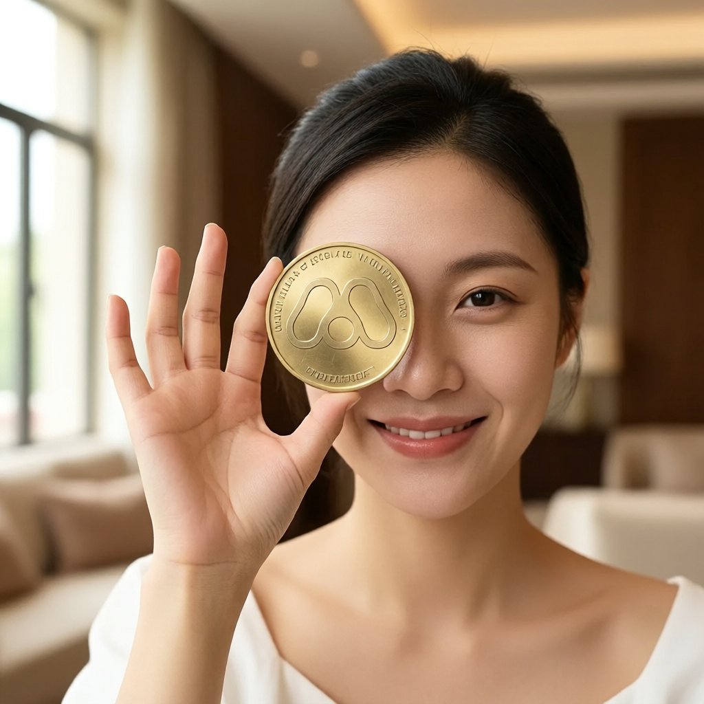 Targon (SN4) — gold cryptocurrency coin price illustration