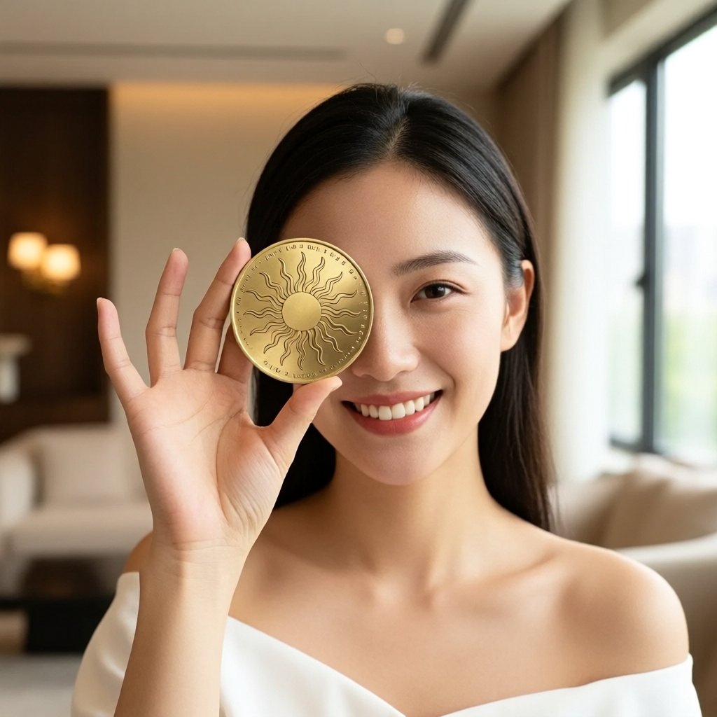 TempleDAO (TEMPLE) — gold cryptocurrency coin price illustration