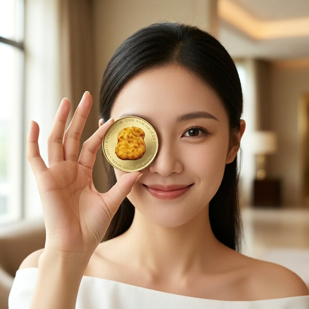 TENDIES (TENDIES) — gold cryptocurrency coin price illustration