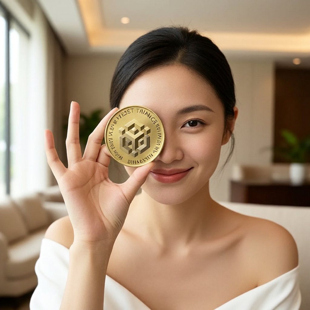 Test (TST) — gold cryptocurrency coin price illustration