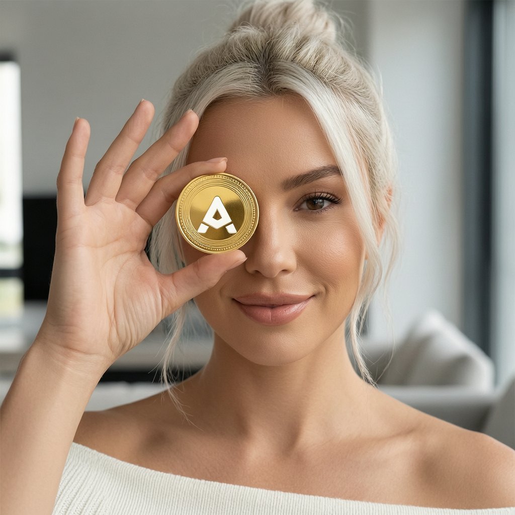 USDA (USDA) — gold cryptocurrency coin price illustration