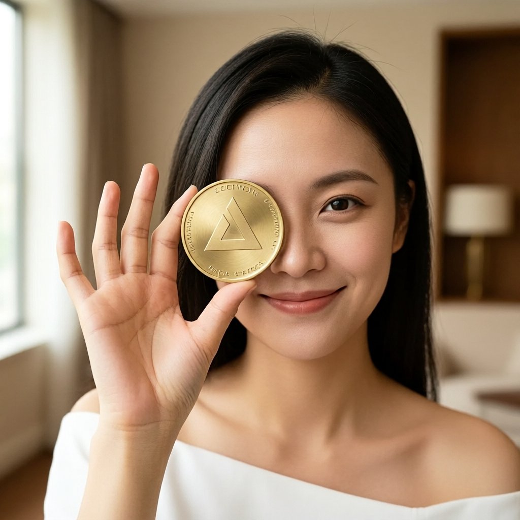 Xai (XAI) — gold cryptocurrency coin price illustration