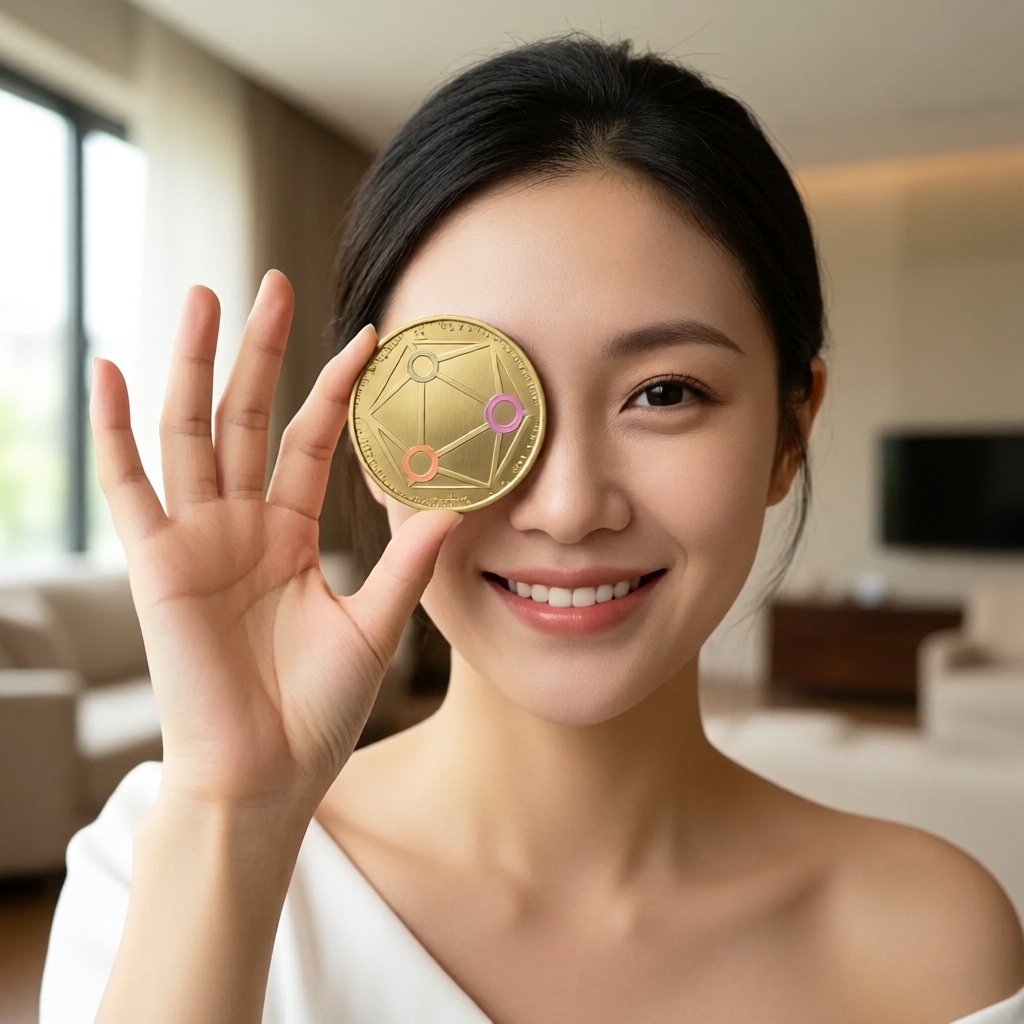 XYO Network (XYO) — ілюстрація золотої крипто-монети та ціни